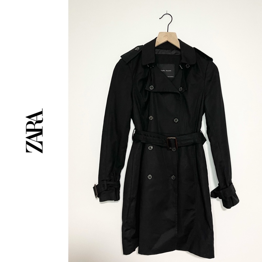 Zara | Black Trench Coat